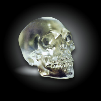 Lead Crystal Skull
